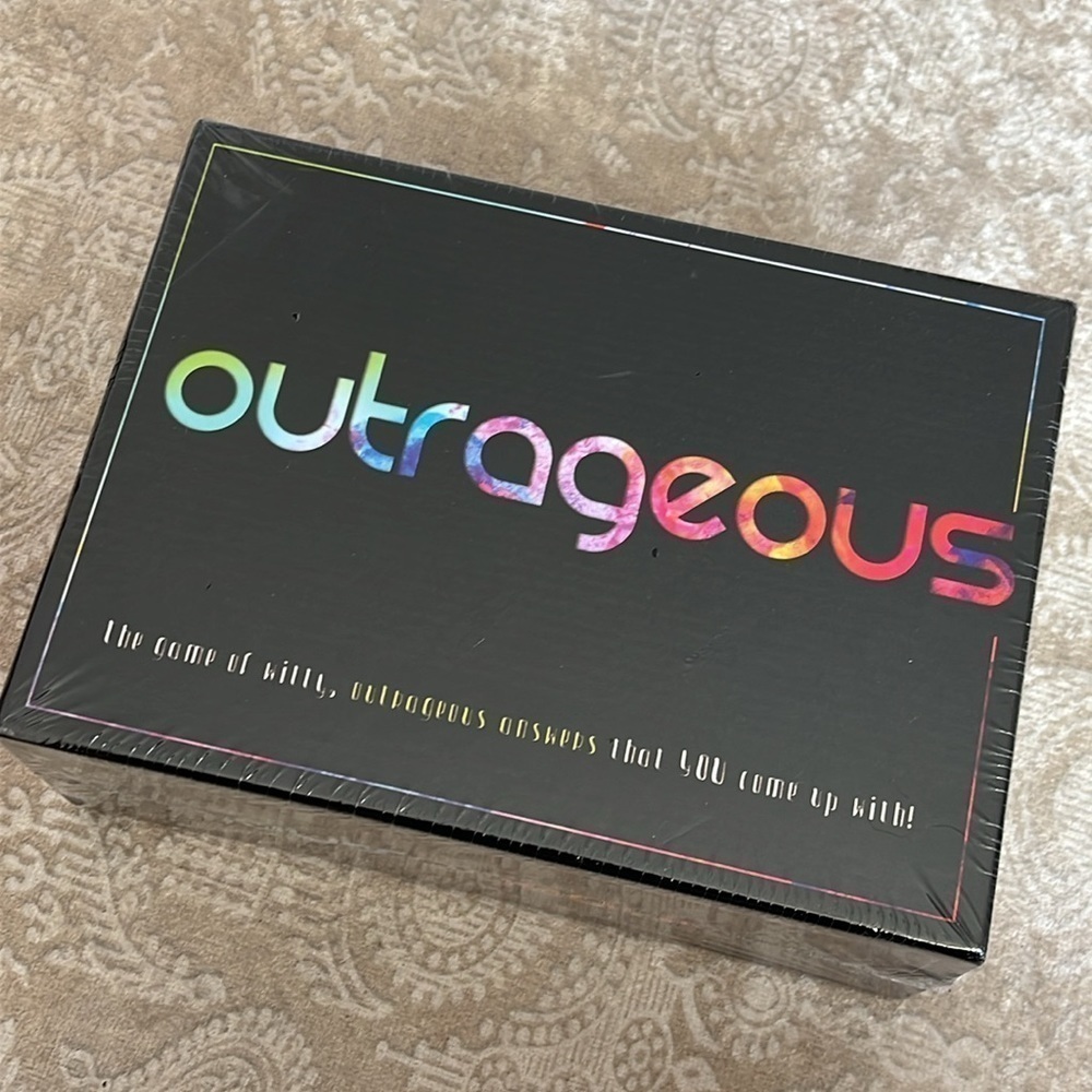 Brand New Outrageous Party Game for Teens & Adults Fun Fast-Paced Card Game
